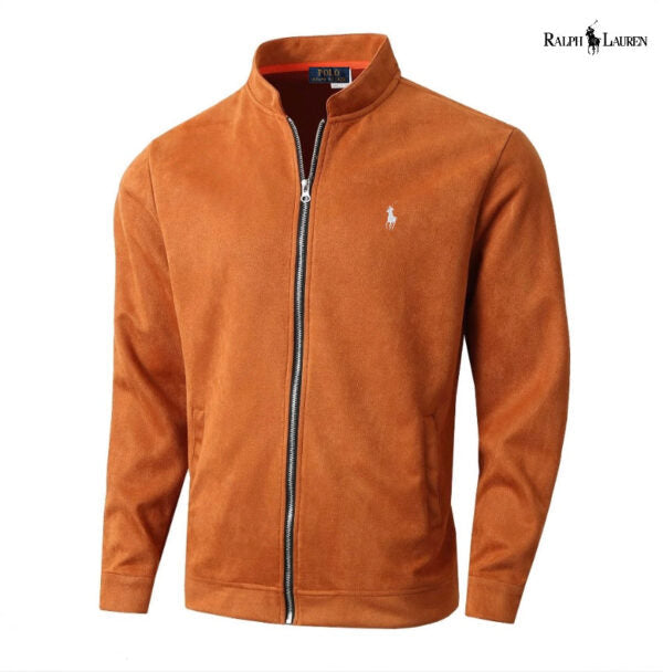 RL – Blouson aviateur en tricot double