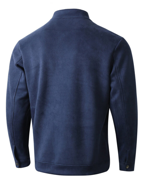 RL – Blouson aviateur en tricot double