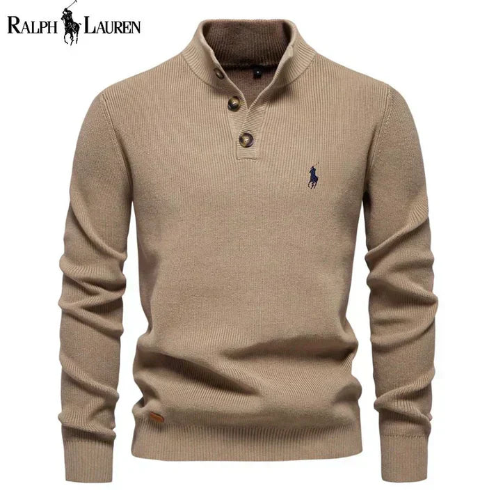 Pull boutonné RL™ : classique et élégant