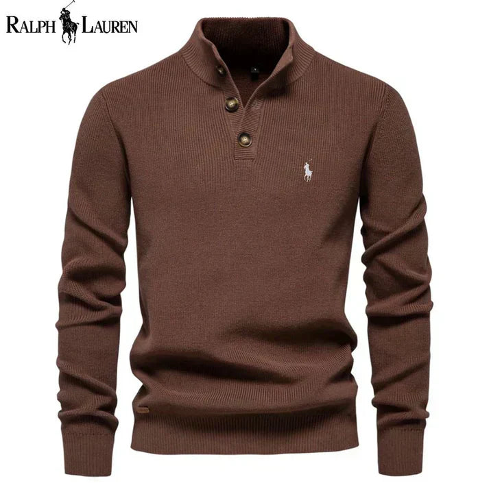 Pull boutonné RL™ : classique et élégant