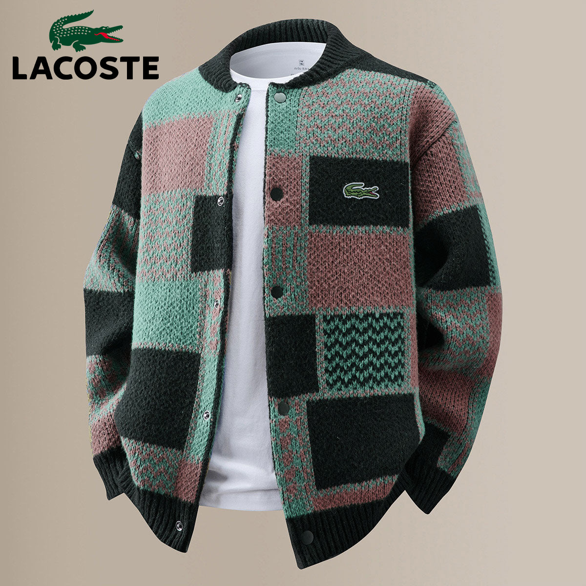 Pull en maille décontracté en cachemire pour homme