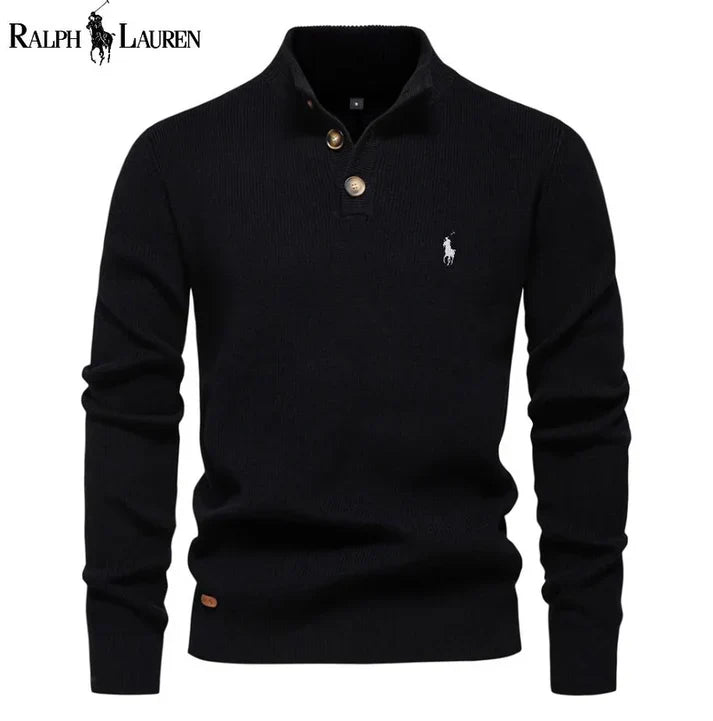Pull boutonné RL™ : classique et élégant