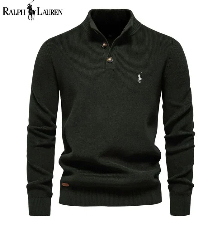 Pull boutonné RL™ : classique et élégant