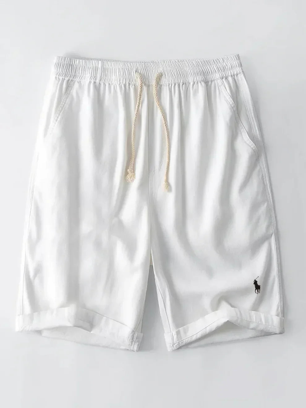 Ensemble chemise cubaine rayée et short pour homme