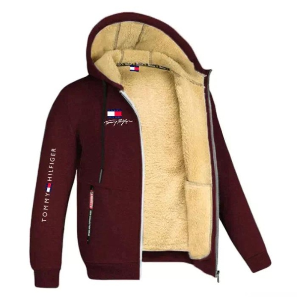 Cardigan avec Capuche en Fourrure