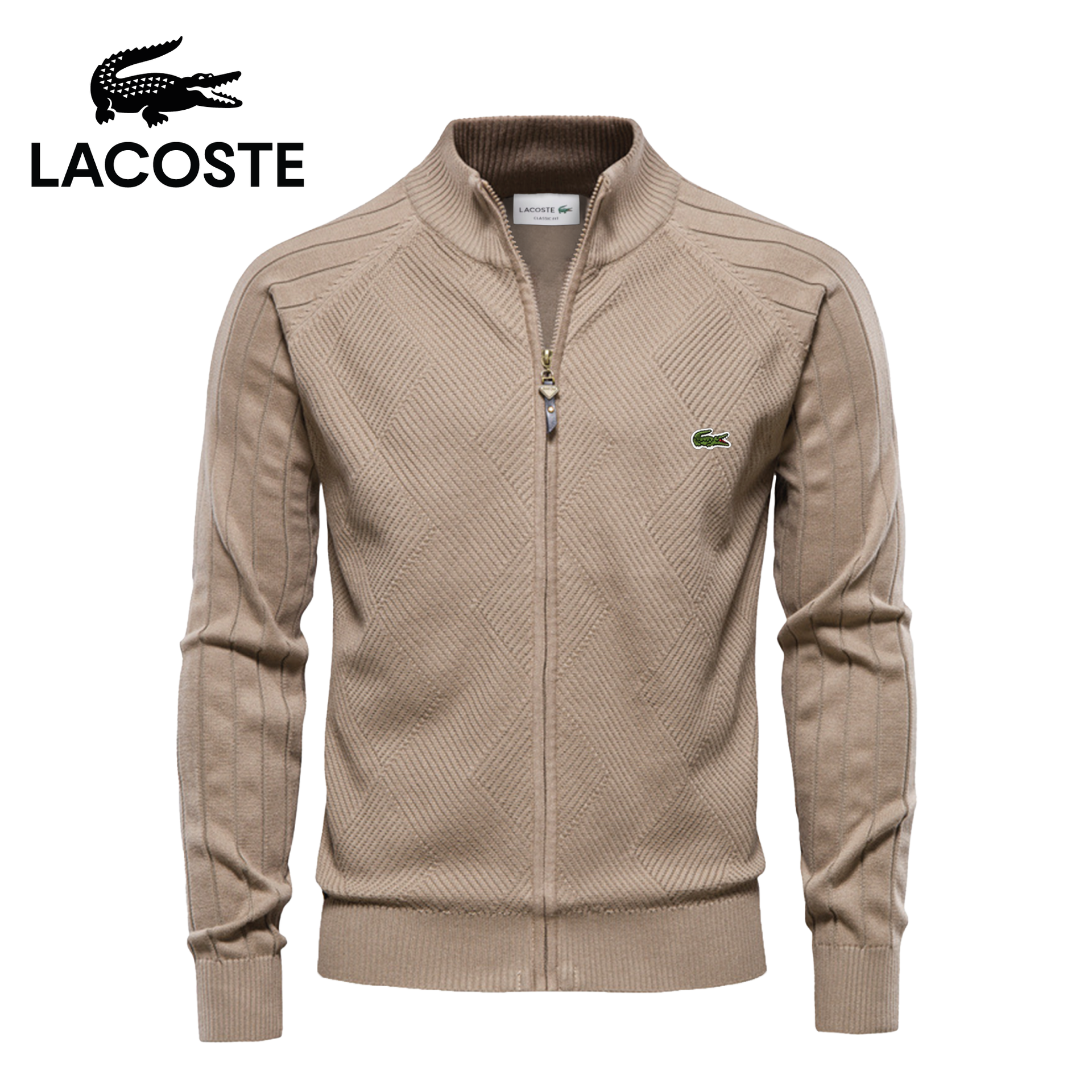 Sweat zippé texturé pour homme LC || Soldes de liquidation