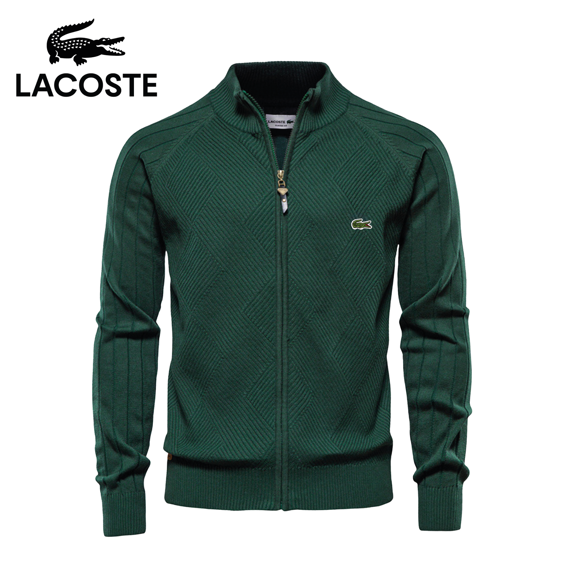 Sweat zippé texturé pour homme LC || Soldes de liquidation