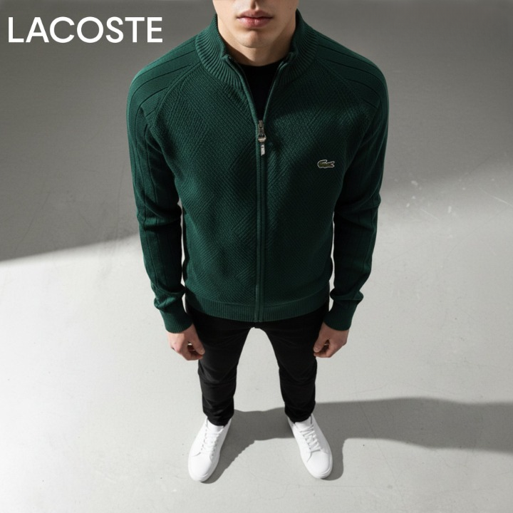 Sweat zippé texturé pour homme LC || Soldes de liquidation