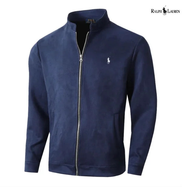 RL – Blouson aviateur en tricot double